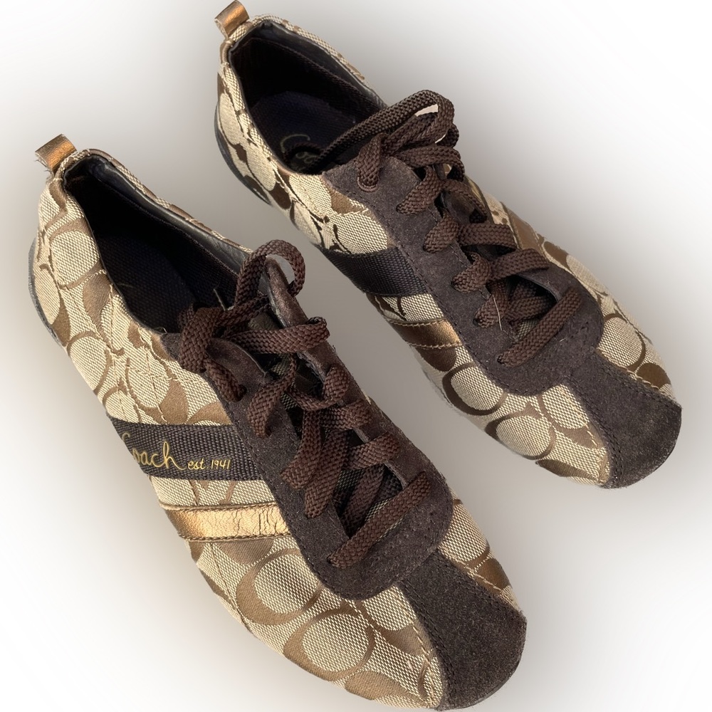 Coach sneakers. EUC